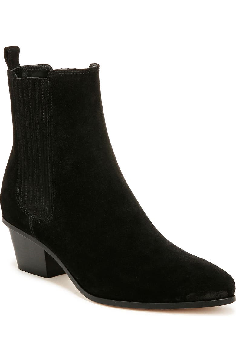 Veronica Beard Alina Chelsea Boot, Main, color, Black