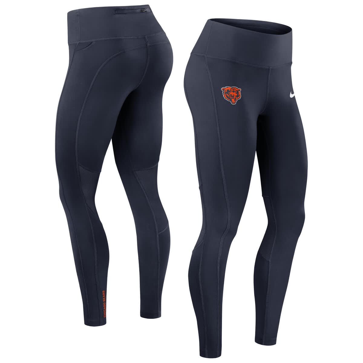nike navy leggings womens