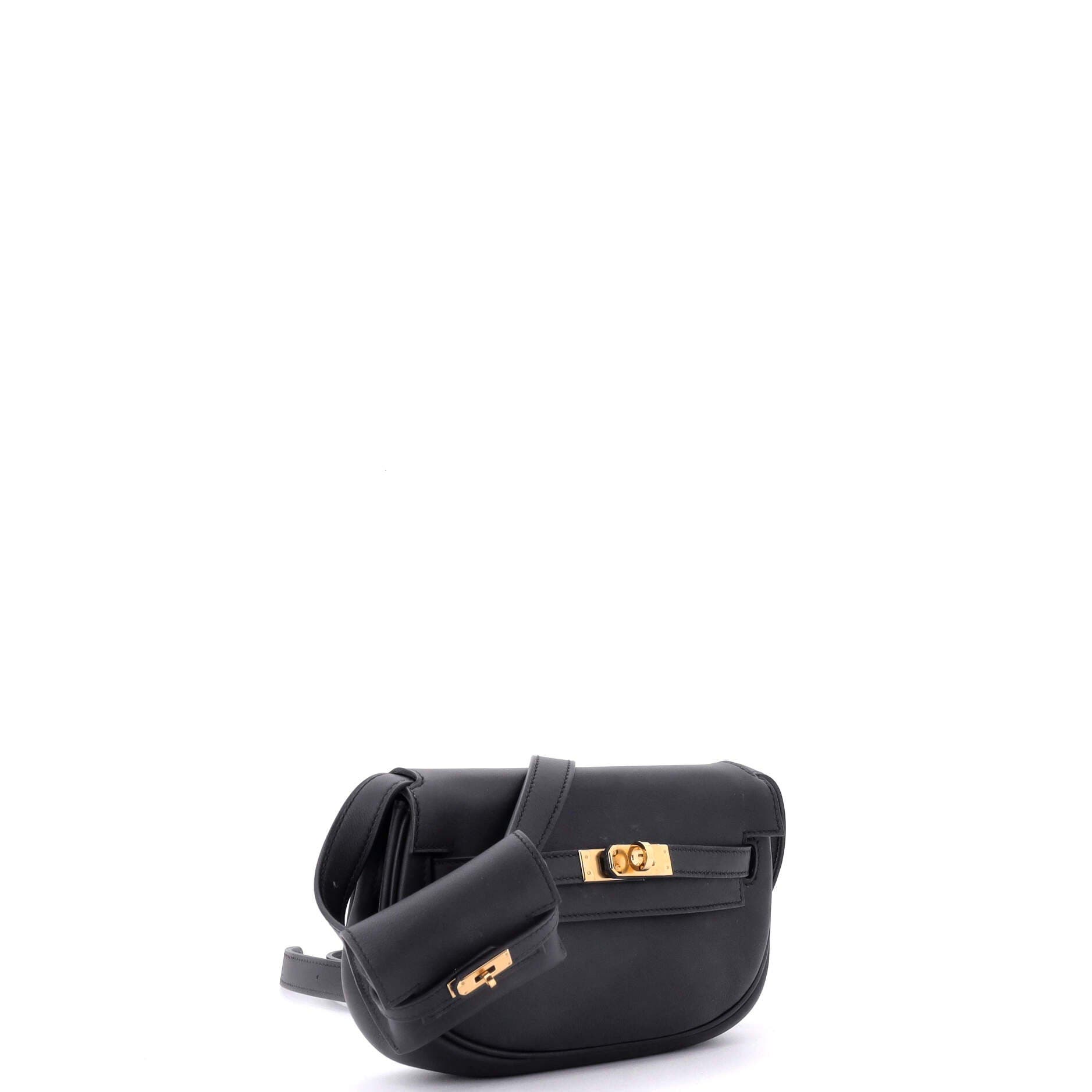 Pre-Owned Hermes Kelly Moove Bag Swift, Alternate, color, Noir