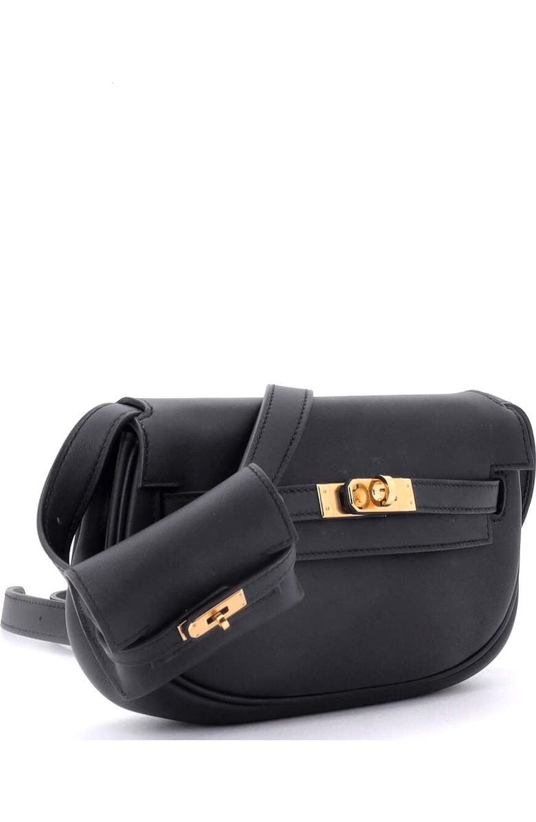 Pre-Owned Hermes Kelly Moove Bag Swift, Alternate, color, Noir