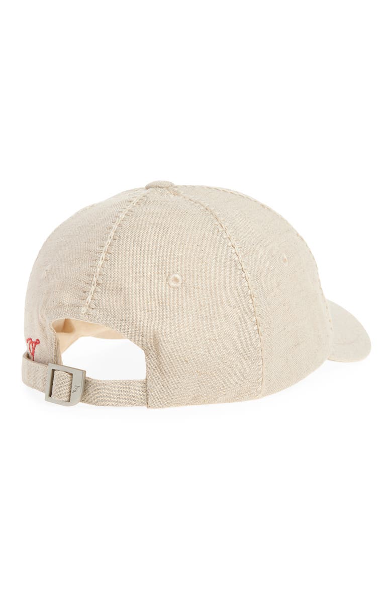La Casquette Paysan Canvas Baseball Cap, Alternate, color, LIGHT GREIGE