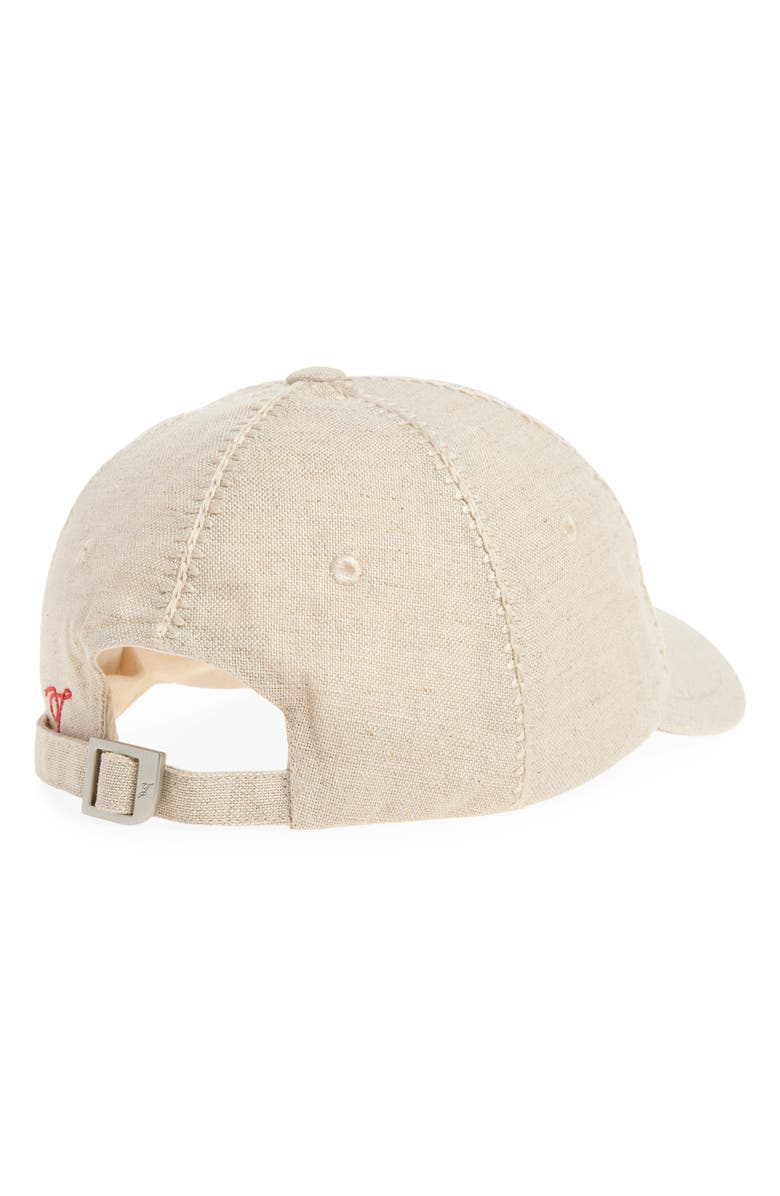 Jacquemus La Casquette Paysan Canvas Baseball Cap, Alternate, color, Light Greige