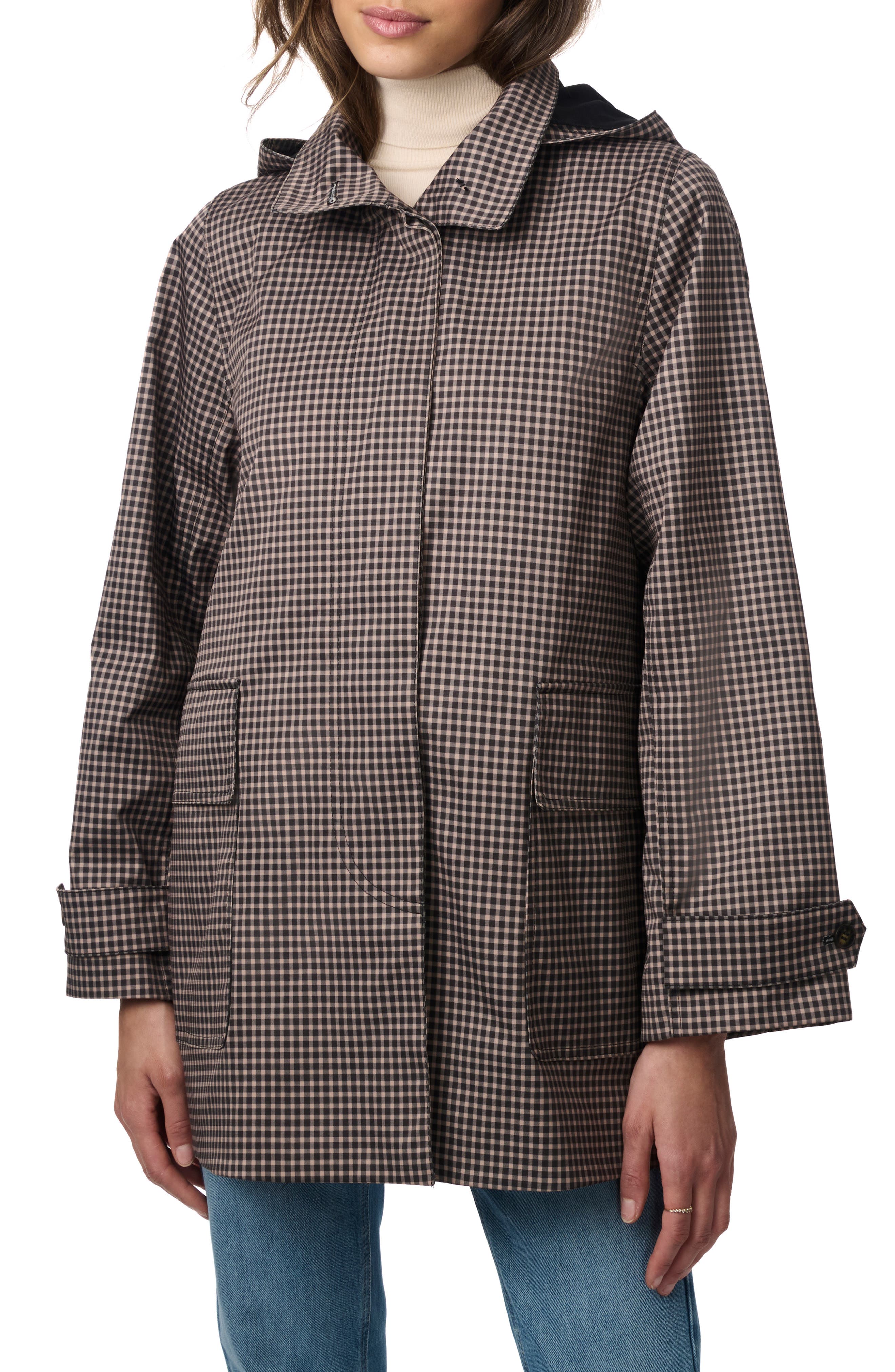 Bernardo Recycled Polyester Rain Coat