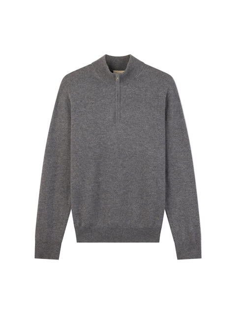 Timeless Half-Zip Cashmere Sweater