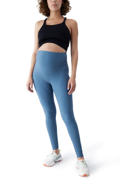 Maternity Ribbed Active Legging