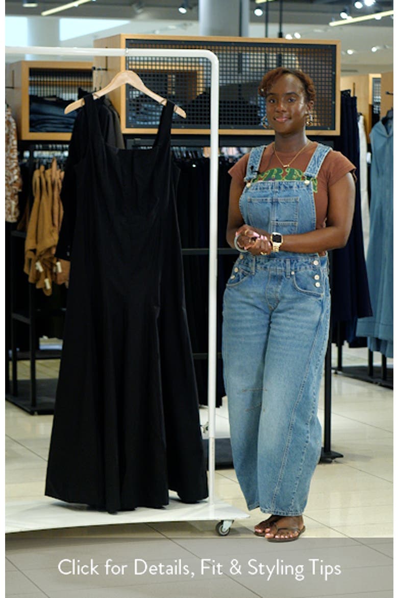 Drop Hem Cotton Maxi Sundress video