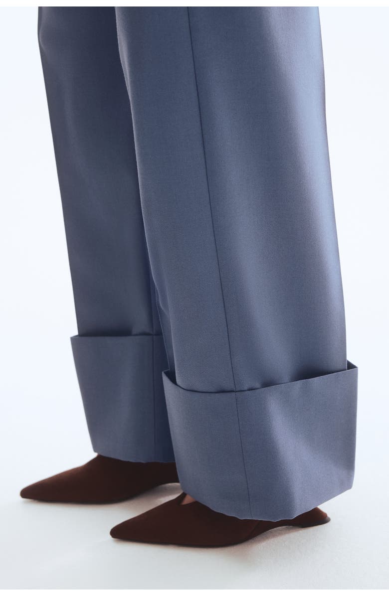 H&M Tailored Twill Trousers, Alternate, color, 
