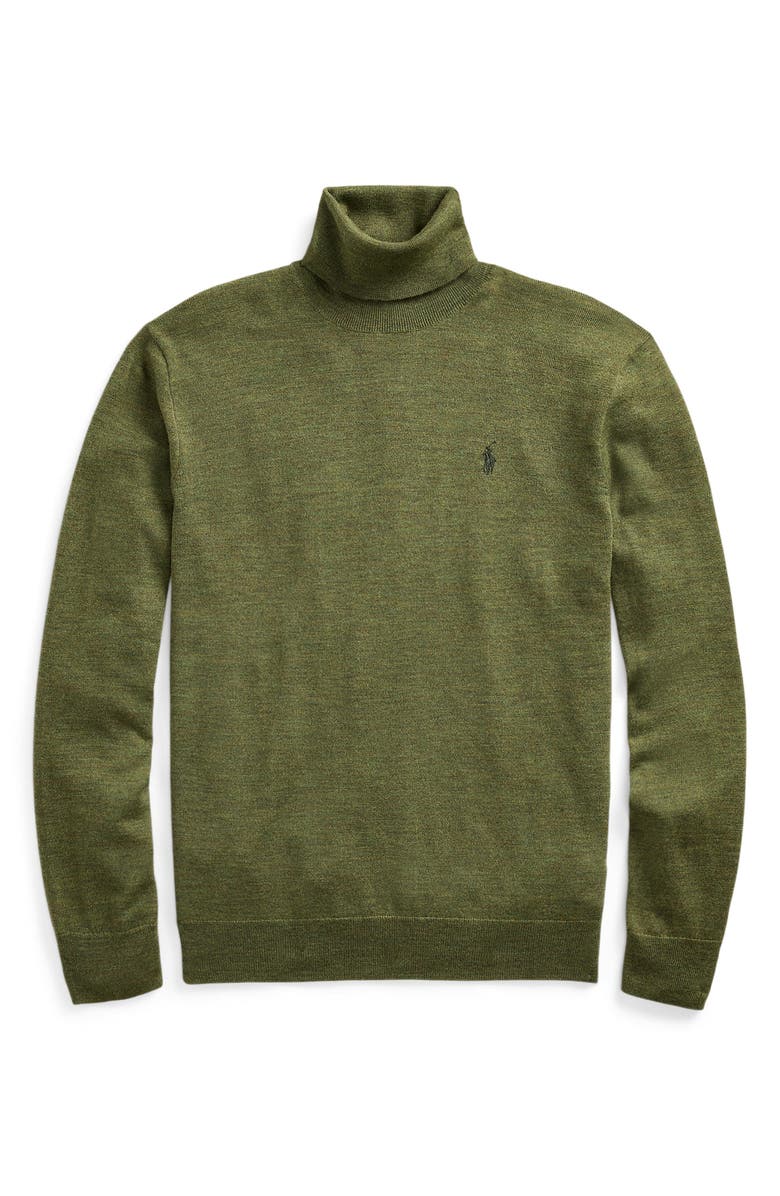 Polo Ralph Lauren Merino Wool Turtleneck Sweater, Alternate, color, 