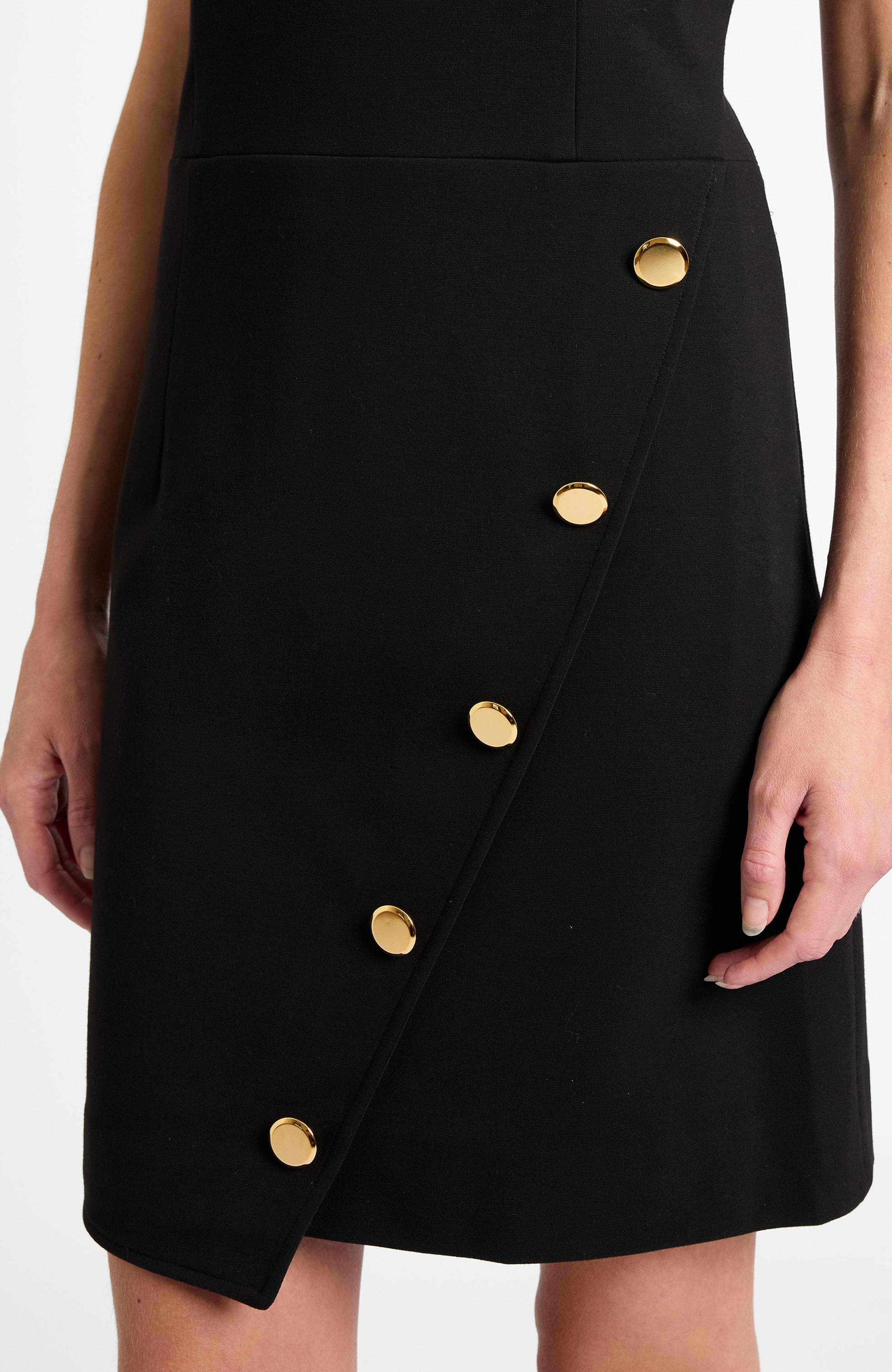 Santorelli Loni Short Sleeve A-Line Dress (Women) | Nordstrom