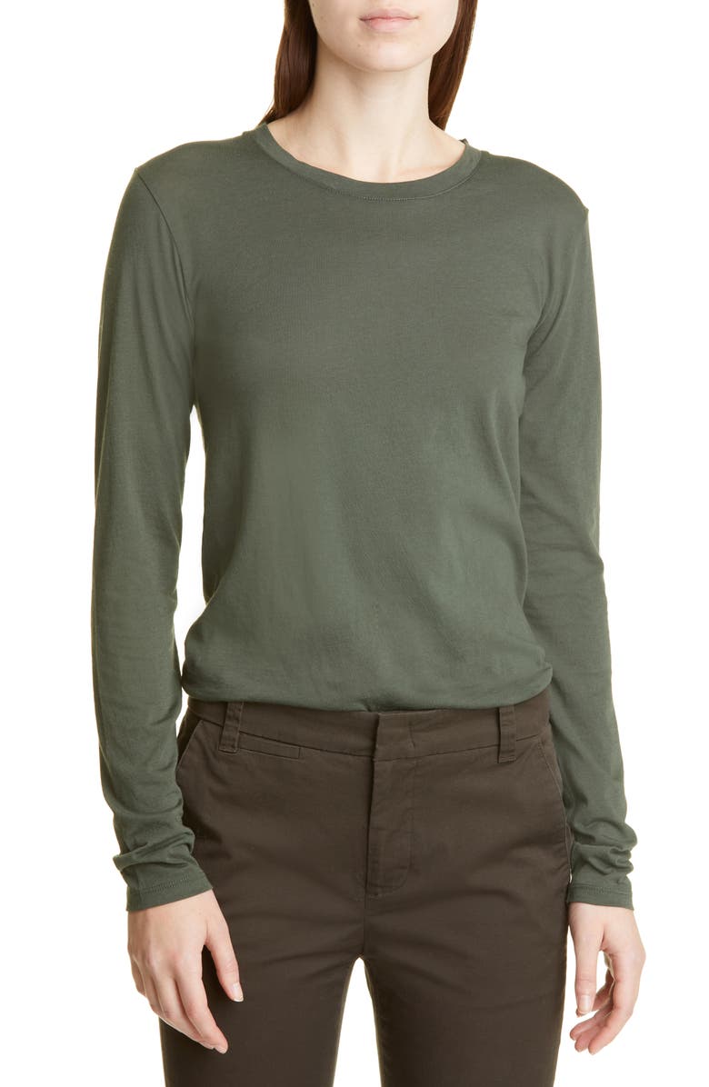 Vince Essential Pima Cotton Top, Main, color,
