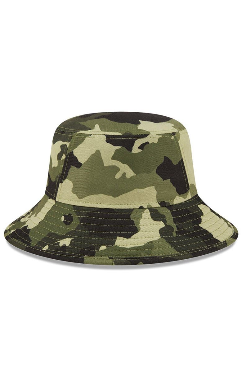 New Era Men's New Era Camo Oakland Athletics 2022 Armed Forces Day Bucket Hat, Alternate, color, Camo