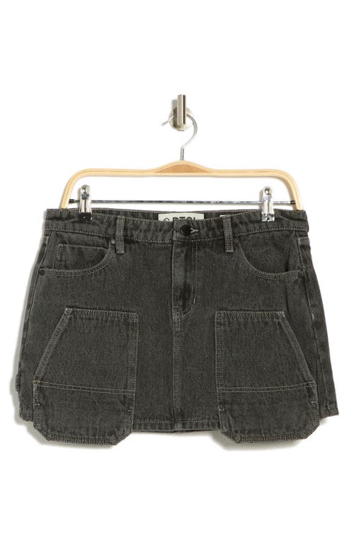 PTCL PTCL CARPENTER DENIM MINISKIRT