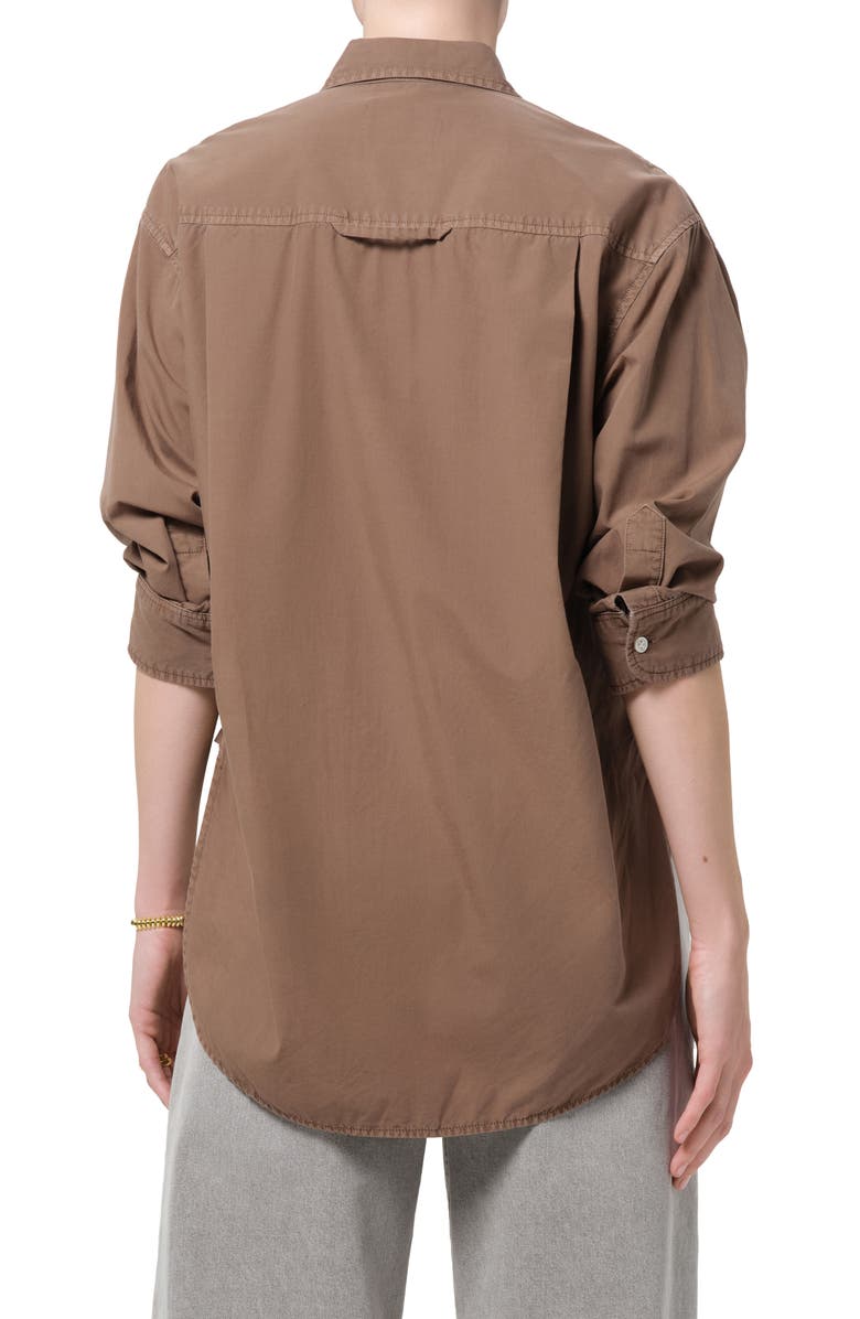 Citizens of Humanity Kayla Oversize Poplin Button-Up Shirt, Alternate, color, 