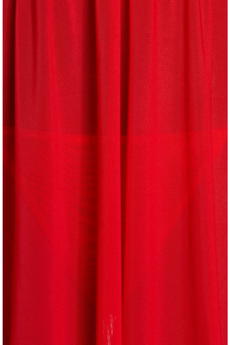 Renee Racerback Chemise and G-String Panties, Alternate, color, TANGO RED
