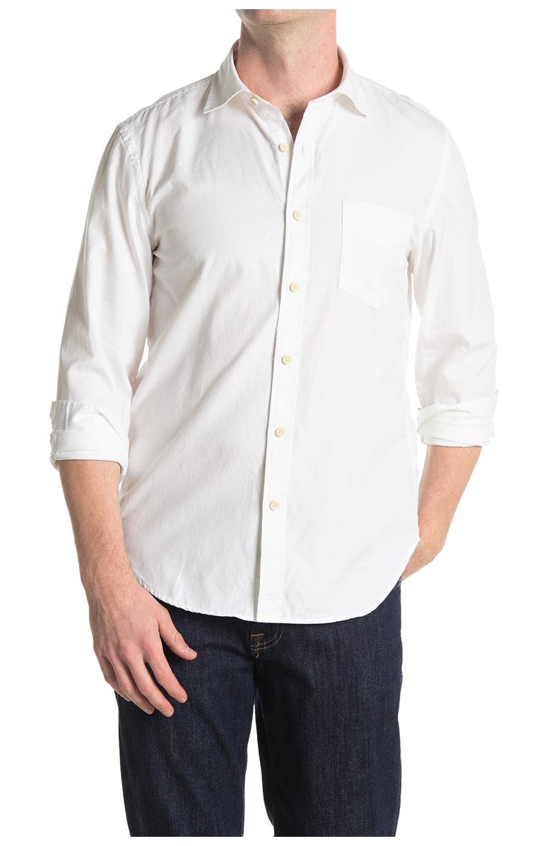 7 For All Mankind First Class Cast Away Collared Shirt, Main, color,