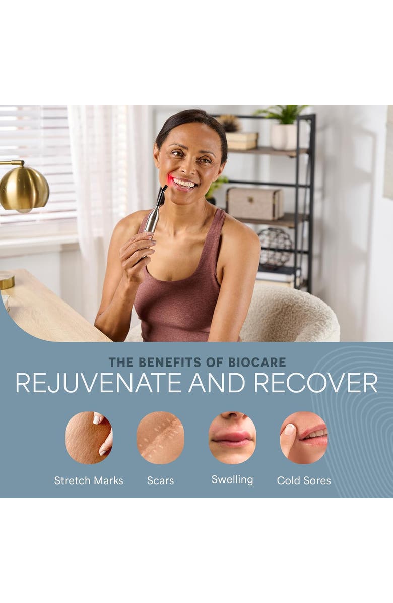 Lifepro Red Light Therapy Cold Sore Torch  Infrared Laser Therapy Device, Alternate, color, Silver