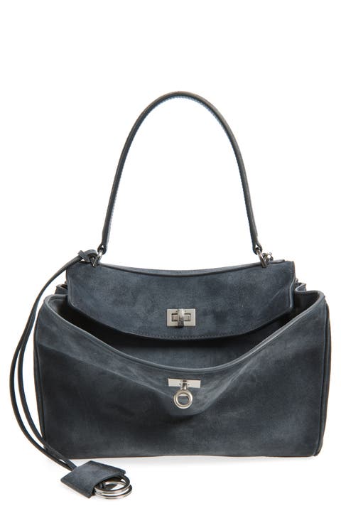 Rodeo Waxed Suede Top Handle Bag