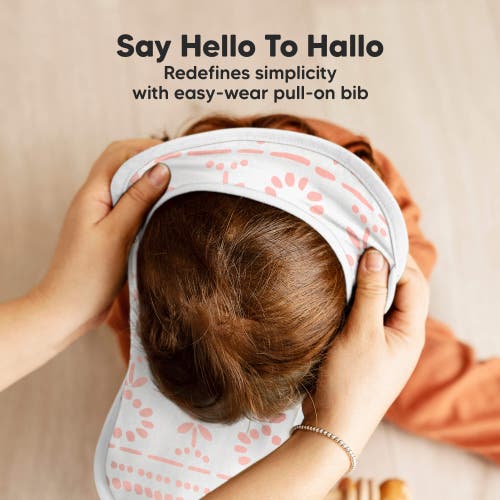 Keababies 8-pack Hallo Drool Bibs In Sweet Charm