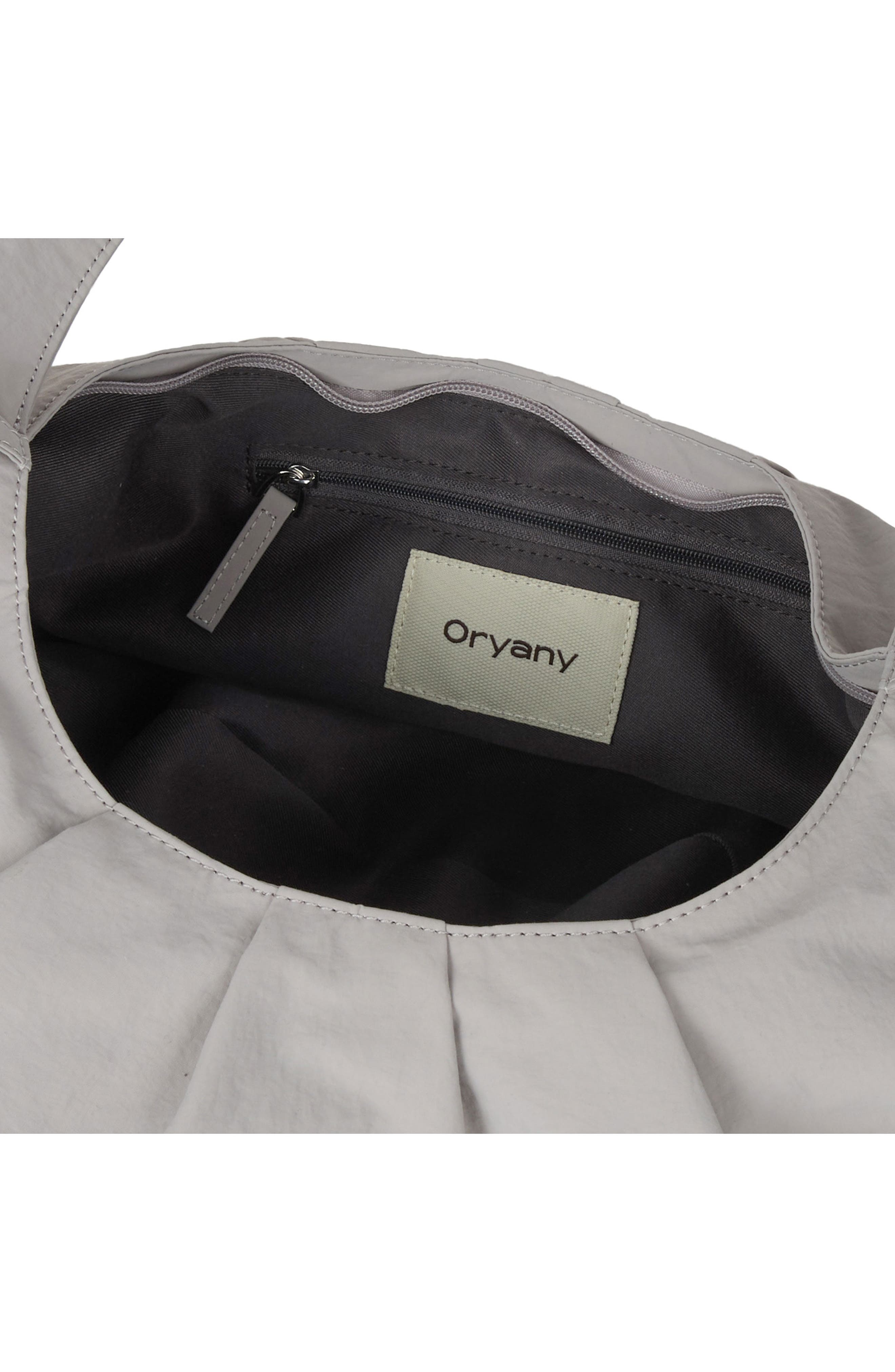 Oryany Croissant Shoulder Bag, Alternate, color, Foggy