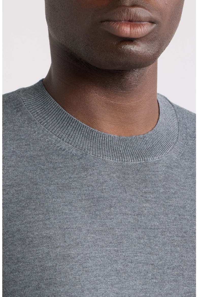 Umauro Wool Knit T-Shirt, Alternate, color, MEDIUM GREY