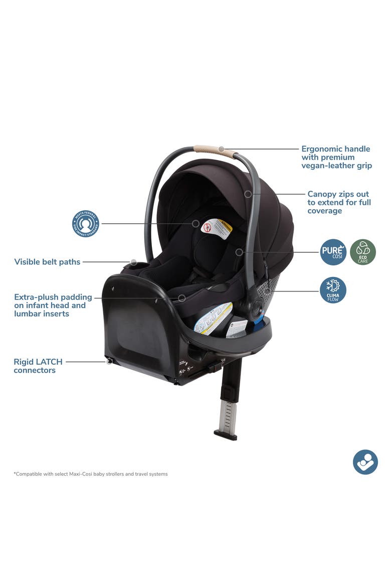 Ambra Infant Car Seat, Alternate, color, CASPIAN CAVIAR