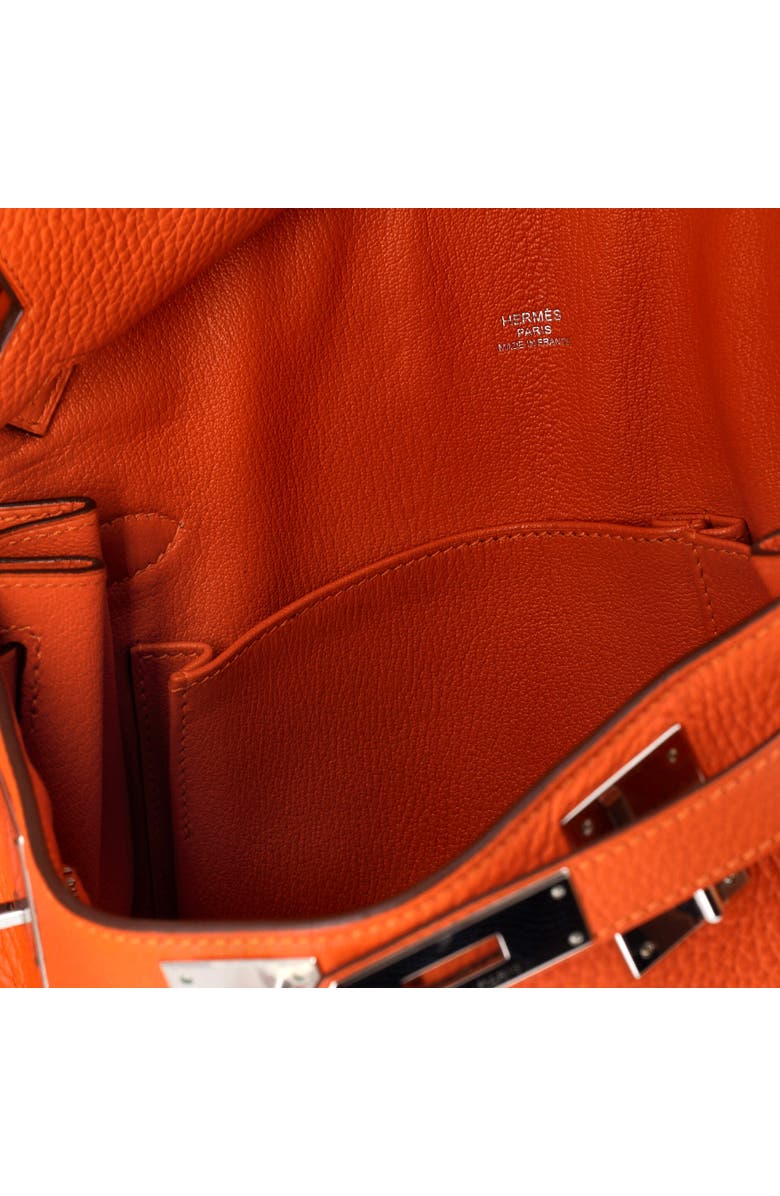 Pre-Owned Hermes Jypsiere Bag Clemence 28, Alternate, color, Feu