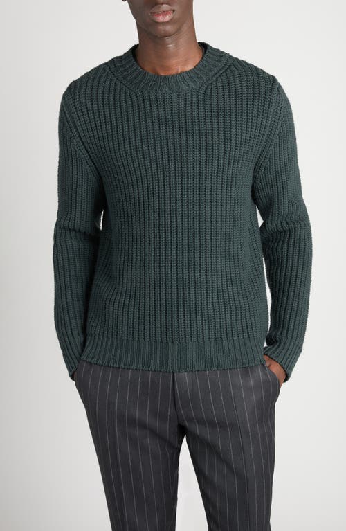 Tom Ford Men's Cashmere And Wool Half-stitch Crewneck Sweater In Gray