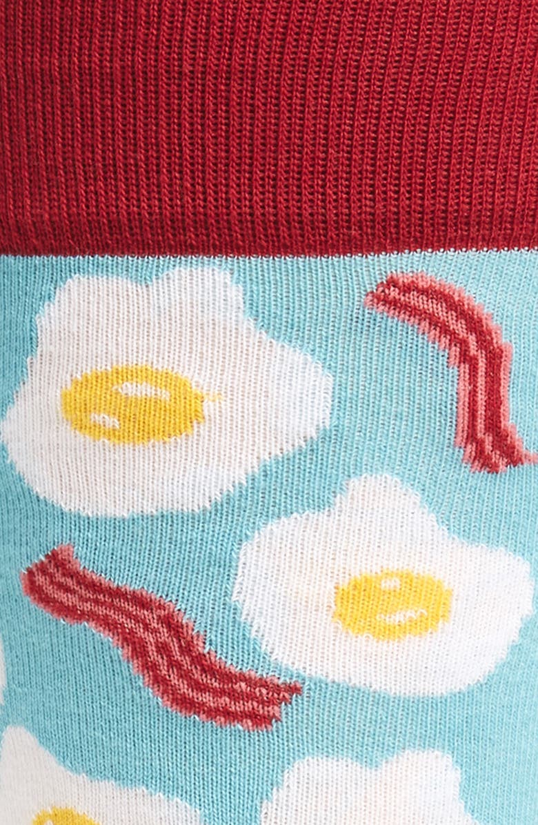 NORDSTROM MEN'S SHOP Eggs and Bacon Socks, Alternate, color, 