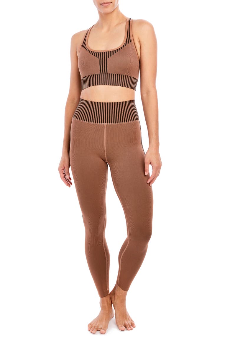 Embolden Seamless Sports Bra, Alternate, color, ALMOND