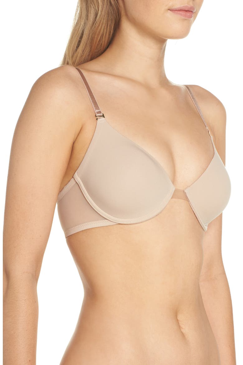 Ruse Underwire Convertible Bra, Alternate, color, CAFE