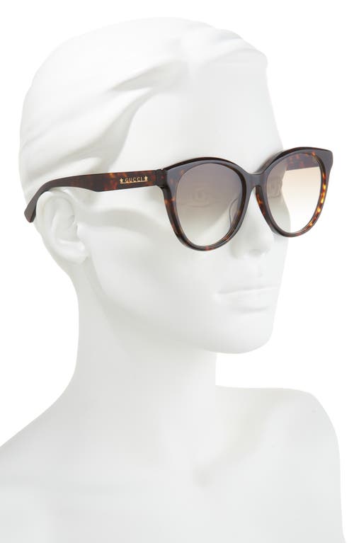 GUCCI GUCCI 57MM CAT EYE SUNGLASSES