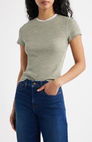 Madewell Textured Knit Crewneck Top