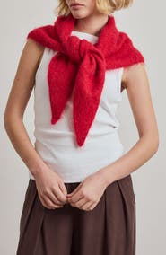 Arctic Fox & Co Oversized Alpaca Blend Triangle Scarf