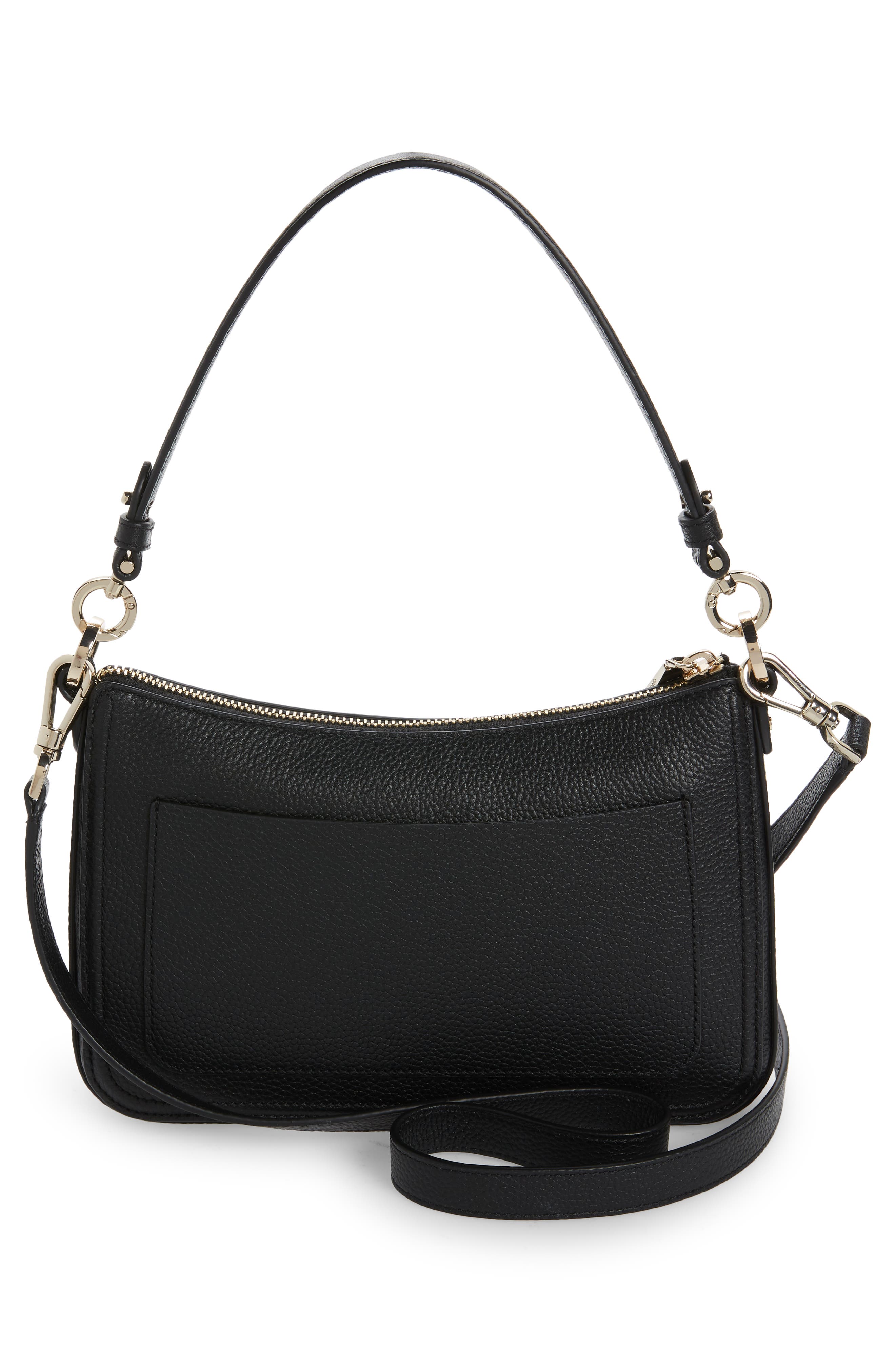 Kate Spade New York hudson pebbled leather medium shoulder bag, Alternate, color, 