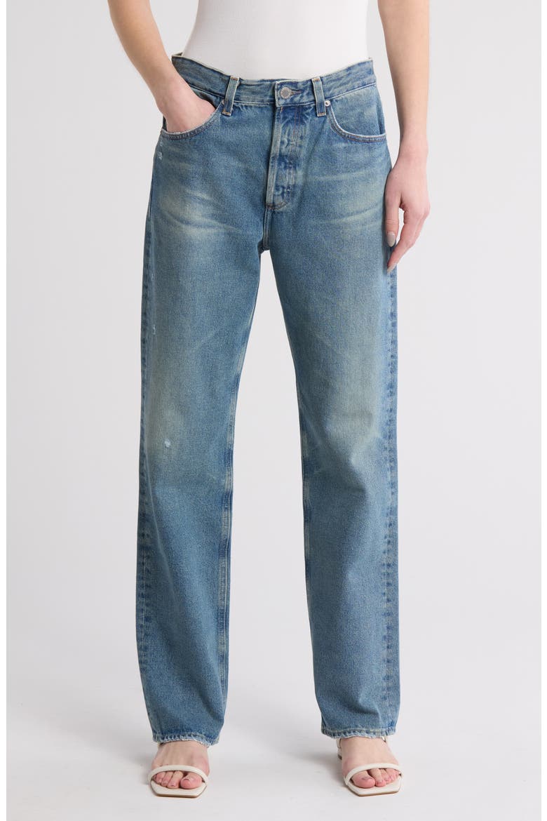 Ezzra Straight Leg Jeans, Main, color, 19 YEARS REUNION