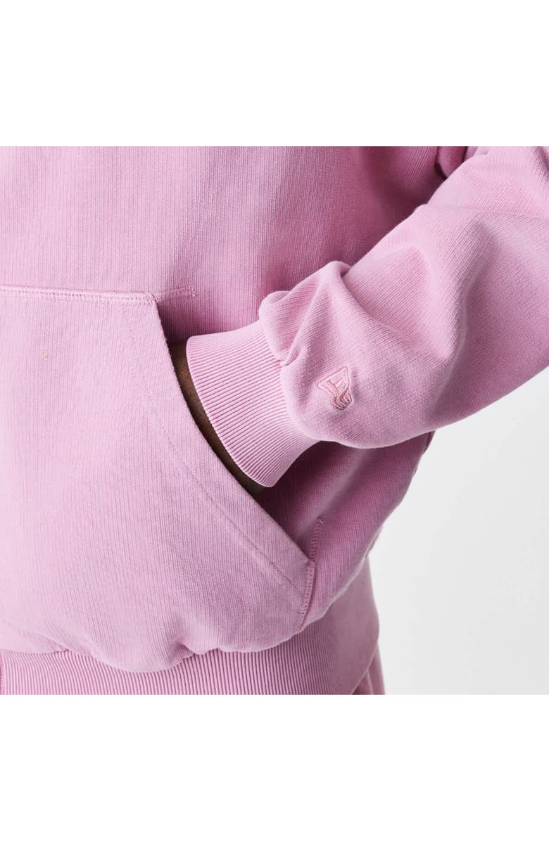 New Era Men's New Era  Pink McLaren F1 Team Acid Washed Full-Zip Hoodie, Alternate, color, 