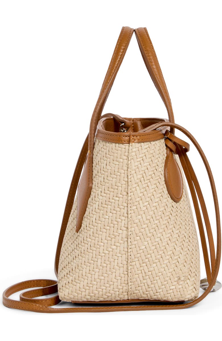 LIFFNER Sprout Micro Raffia Tote, Alternate, color, Beige
