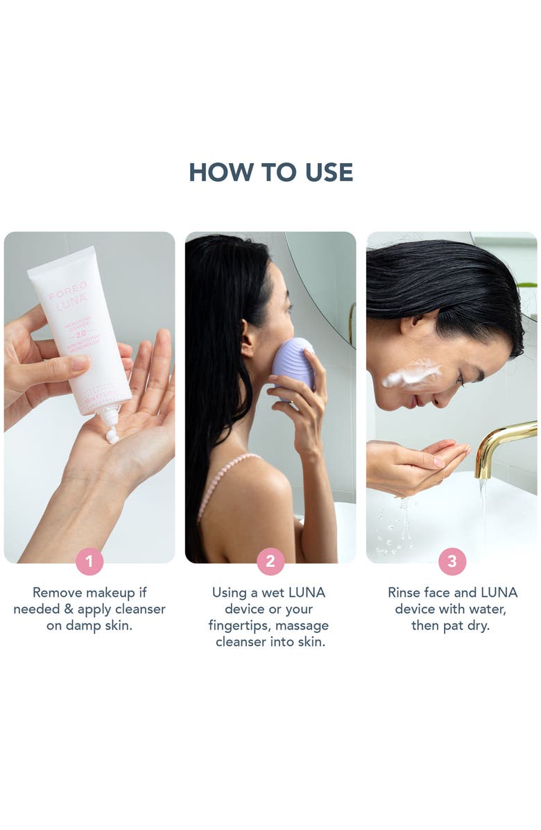 FOREO LUNA Micro-Foam Cleanser 2.0 100ml, Alternate, color, NO COLOR