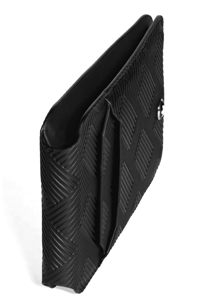 MagSafe® Compatible Extreme 3.0 Leather Card Holder, Alternate, color, BLACK
