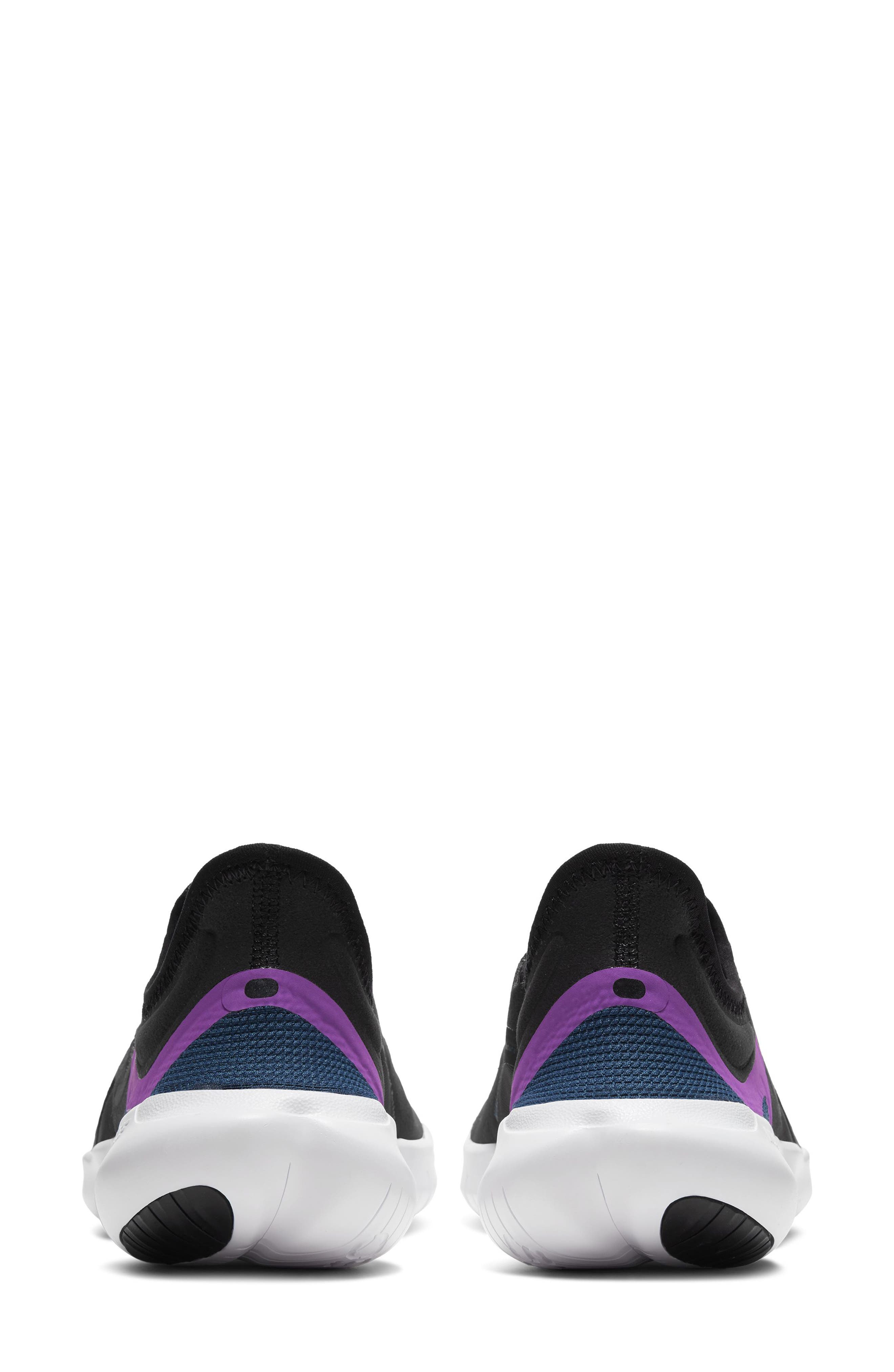 Free RN 5.0 Running Shoe, Alternate, color, BLACK/ BLUE/ VIVID PURPLE