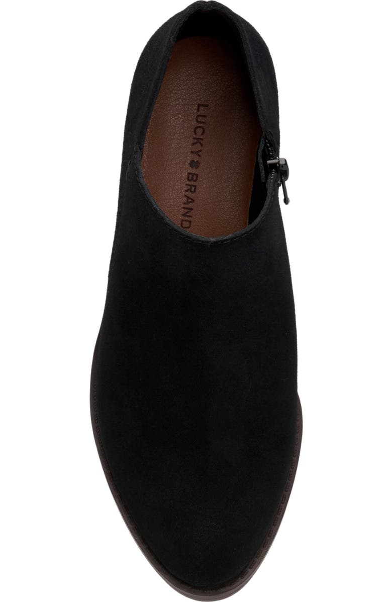 Lucky Brand Fanky Suede Bootie, Alternate, color,