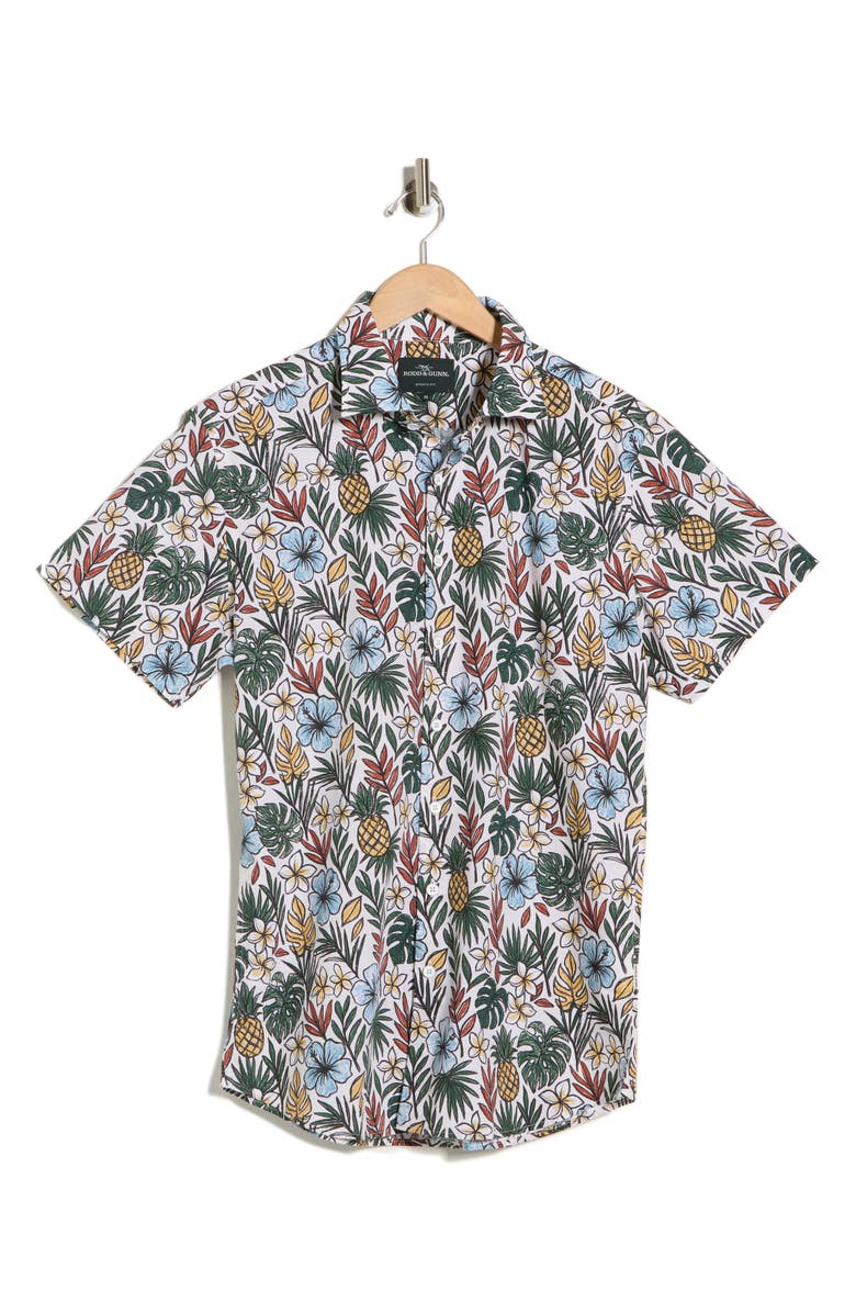 Rodd & Gunn Yelverton Sports Fit Button-Up Shirt, Alternate, color, Moss