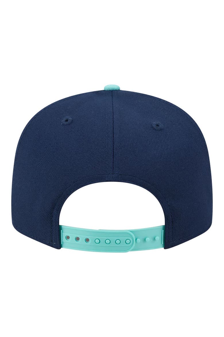 Men's New Era Navy/Turquoise Chicago White Sox Two-Tone Color Pack 9FIFTY Snapback Hat, Alternate, color, Navy