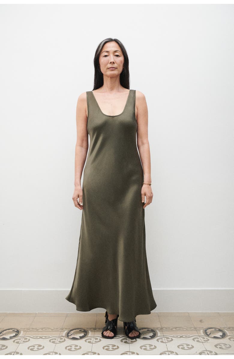 SILK LAUNDRY Scoop Neck Dress, Alternate, color,