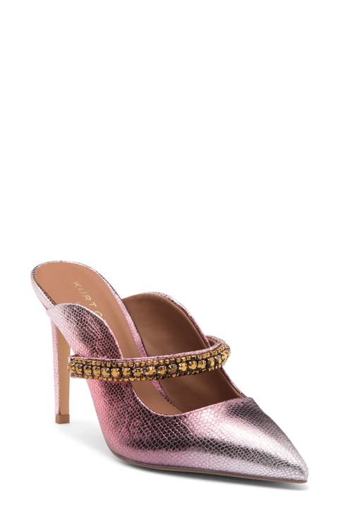 Duke Embellished Mule Pump (Women)