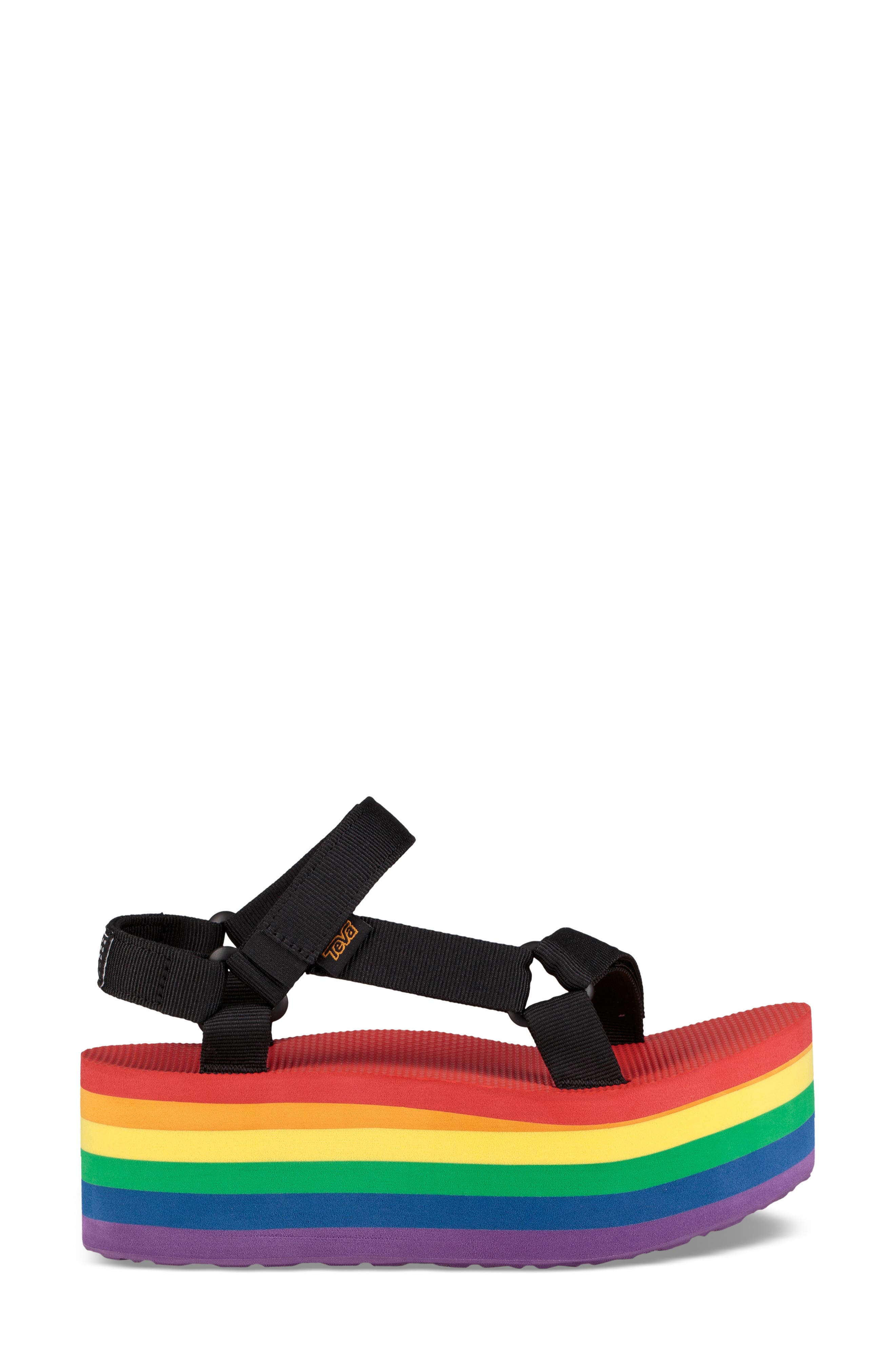 Teva Universal Pride Flatform Sandal, Alternate, color, 