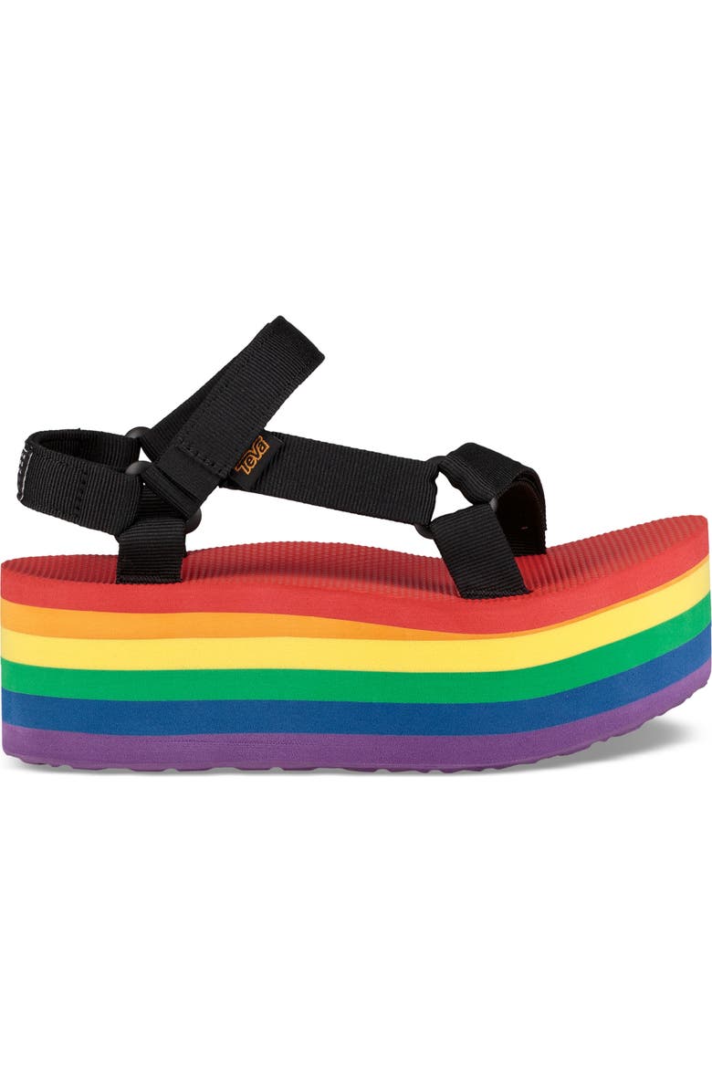 Teva Universal Pride Flatform Sandal, Alternate, color,