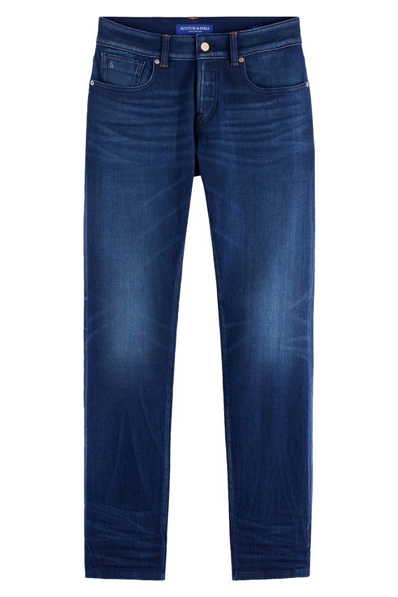 Ralston Regular Fit Slim Stretch Jeans, Alternate, color, ABSTRACT BLUE