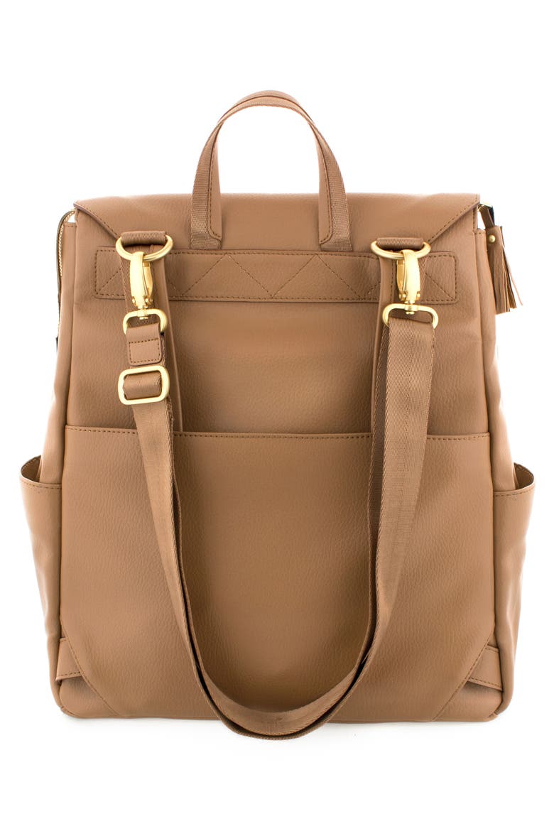 Convertible Diaper Backpack, Alternate, color, BUTTERSCOTCH