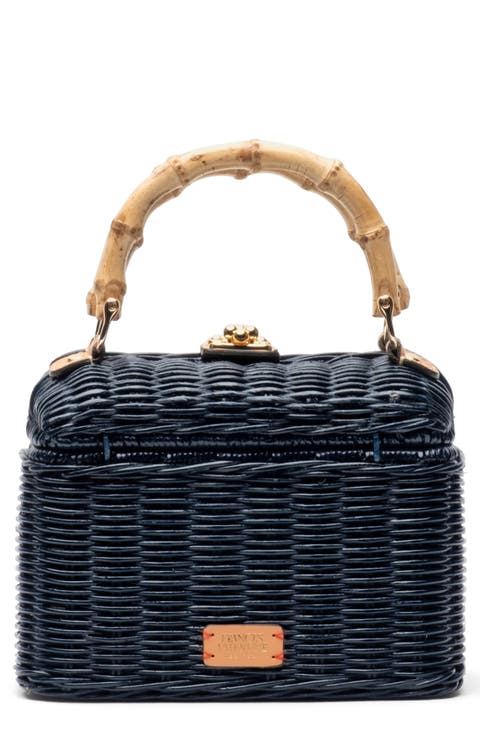 Hannah Woven Wicker Lunchbox